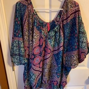 Pretty colorful blouse